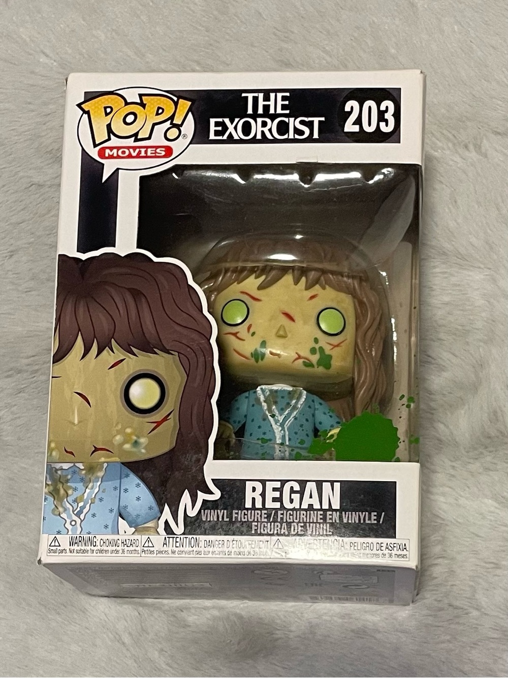 Funko Pop! The Exorcist Regan Vinyl Figure - Green & Blue